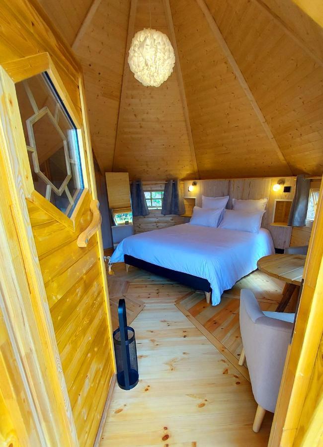 Hotel Au Coin Du Bois Langolen Esterno foto